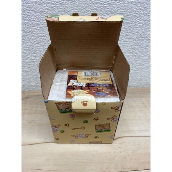 Vtg 1997 Enesco Cherished Teddies Dr. Darlene Makebetter Reisin Figurine - Picture 2 of 4